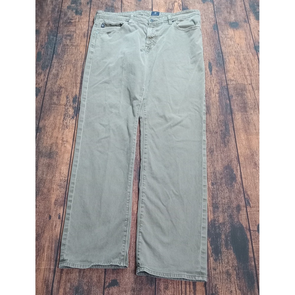 Adriano Goldschmied The Graduate Tailored Leg Pants Men's 36x32 Green